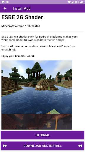 ESBE 2G Shader For PE screenshot 3