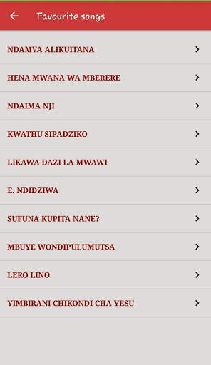Chitsitsimutso songs screenshot 7