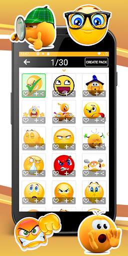 Wastickerapps animados stickers para WhatsApp screenshot 3