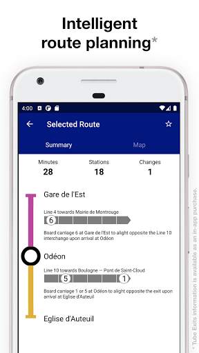 Paris Metro – official metro map and train times screenshot 3
