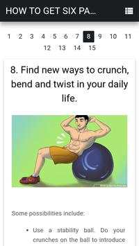 How to Get Six Pack Abs screenshot 3