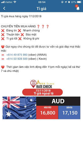 Anna Store Hàng Úc Xách Tay screenshot 3