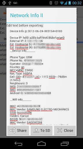 Network Info II screenshot 6