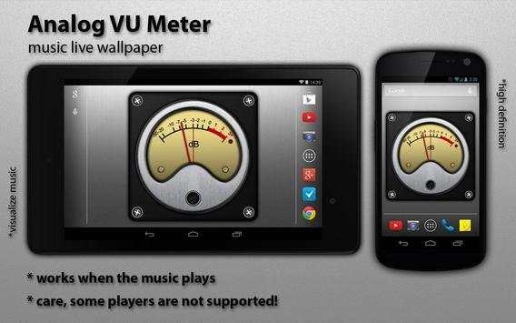 VU Meter Live Wallpaper Free screenshot 8