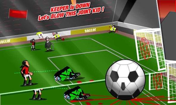 Zombie Kicks Soccer screenshot 2