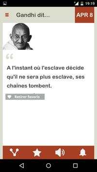 Gandhi Daily (en Français) screenshot 4