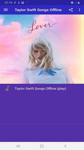 Taylor Swift Songs Offline screenshot 1