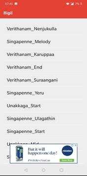 Bigil Ringtones 3 تصوير الشاشة