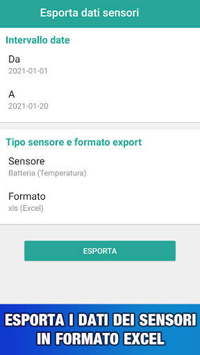 Sensor Charts: Sensori Telefono screenshot 7