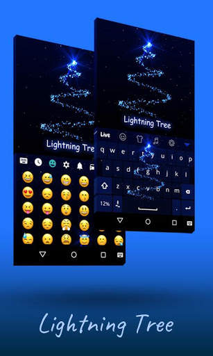 Lightening Tree Live Keyboard screenshot 2
