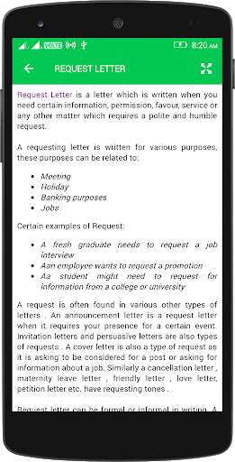 English Letter Writing 3 تصوير الشاشة