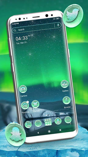 Aurora Sky Launcher Theme screenshot 1