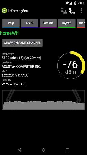 Analisador de WiFi screenshot 4