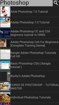 Video Tutorials for Photoshop screenshot 2
