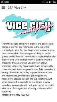 Cheat Code for GTA 4 Vice City screenshot 1