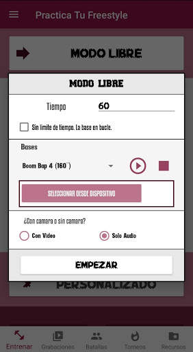 Practica Tu Freestyle screenshot 5
