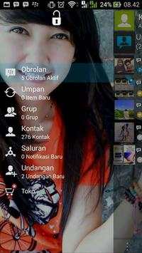 Versi Baru BBM Transparant screenshot 3