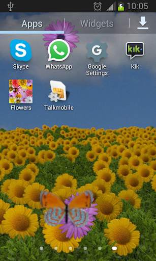 Flowers Live Wallpaper screenshot 3