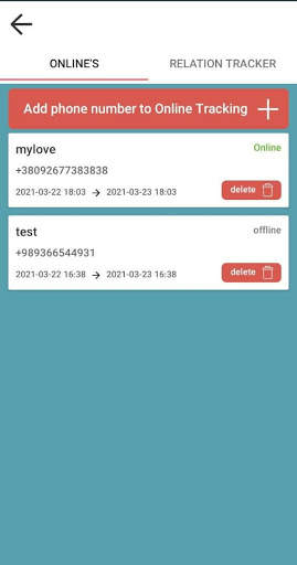 Whatsapp Tracker screenshot 2
