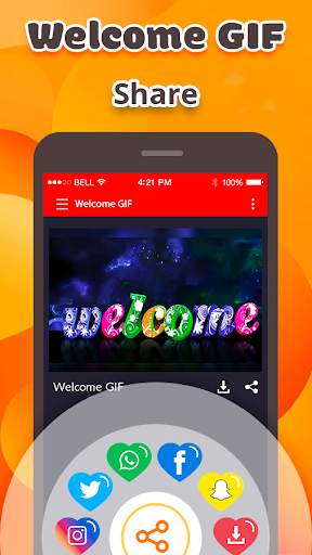 Welcome GIF screenshot 10