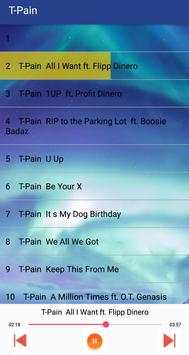 Songs T-PAIN / Offline screenshot 3