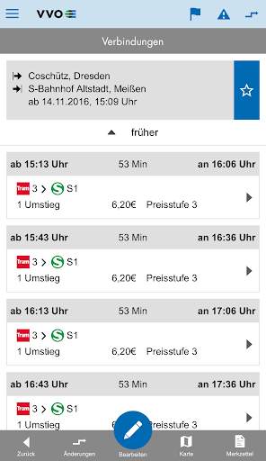 VVO mobil screenshot 2