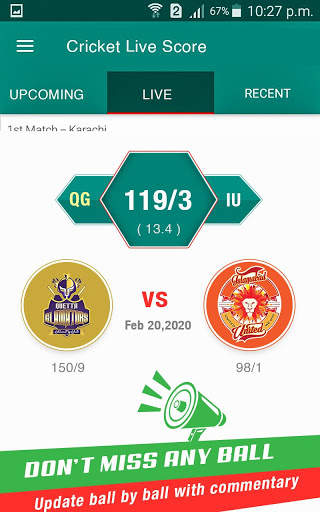 Cricket Live Score - Pakistan League screenshot 5