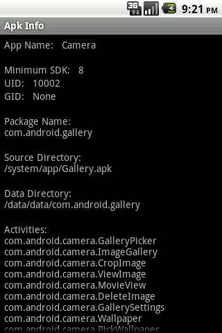 Apk Info free screenshot 3
