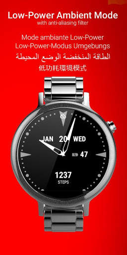 Watch Face Red Art screenshot 4