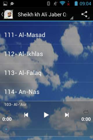 Sheikh Ali Jaber Quran MP3 screenshot 4