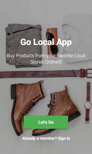 Go Local App screenshot 1