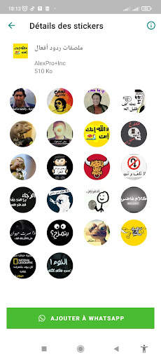 Arabic Stickers WASticker screenshot 8