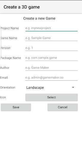 Game Maker 3D screenshot 2