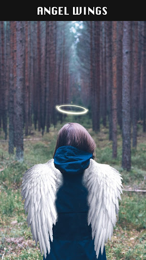 Wings for Photos: Angel Wings Photo Editor screenshot 1