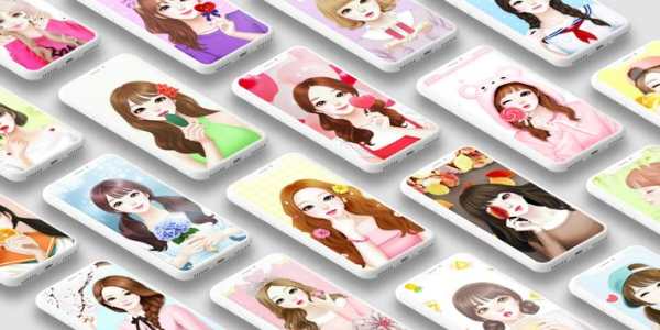 Cute Laurra Girl Wallpaper screenshot 1