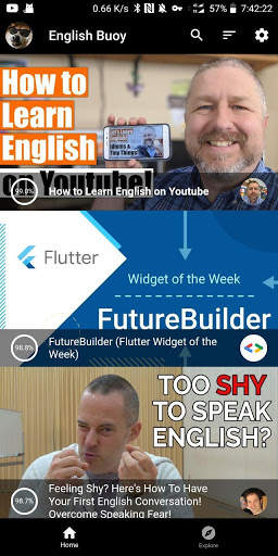 EBuoy - learn English by watching video & subtitle screenshot 1