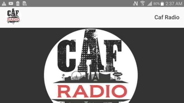CafRadio screenshot 2