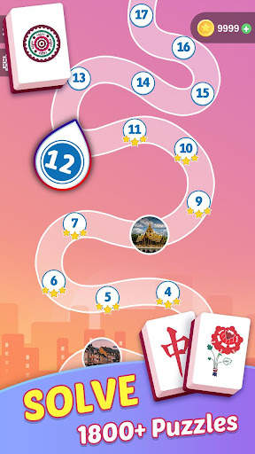 Mahjong Tours: Puzzles Game screenshot 2