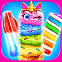 Rainbow Unicorn Ice Cream logo