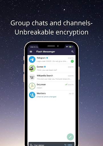 Flash Messenger- Fast, Secure & Free Voice Calling screenshot 4