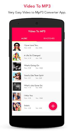 Video to mp3 converter screenshot 1