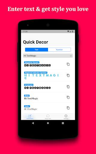 TextMagic: Fancy Text Generator & Stylish Text FB screenshot 1