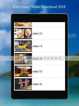 Funny Video Download Free 2018 screenshot 7