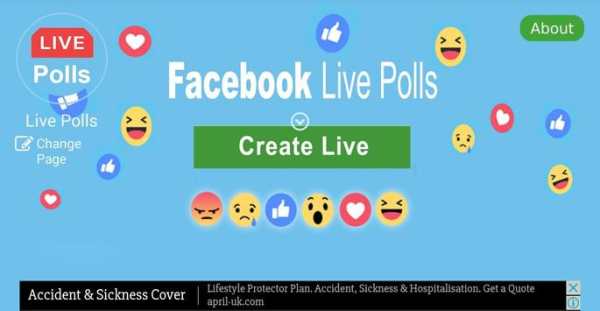 Facebook Live Polls screenshot 2