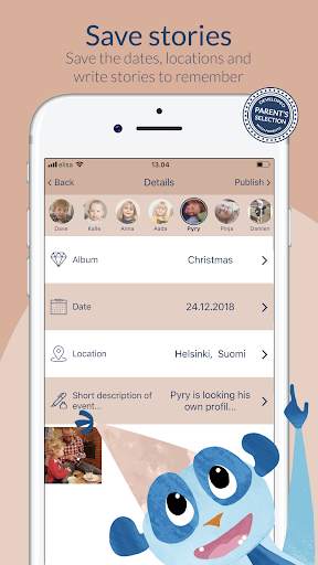 Kidday – mobile baby book screenshot 2