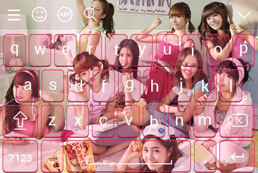 Girls' Generation Keyboard स्क्रीनशॉट 2