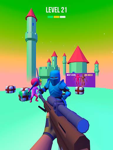 Tembakan Paintball 3D - Hancur screenshot 11