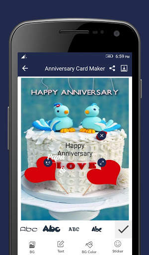 Name Photo On Anniversary Cake Photo Frame screenshot 5