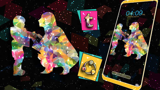 Pixart Mother Love Launcher Theme screenshot 2