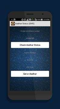 Aadhar PAN PNR Passport Status screenshot 2